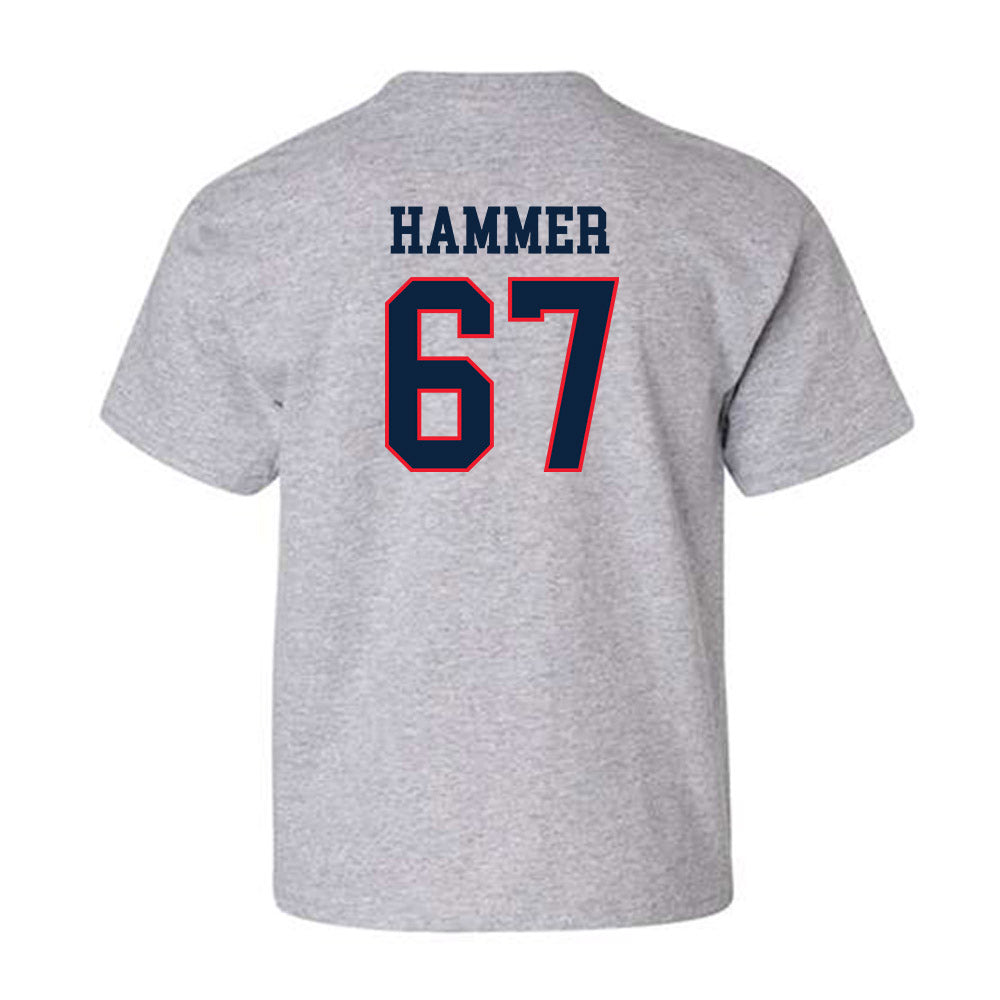 UConn - NCAA Football : Hannes Hammer - Classic Shersey Youth T-Shirt-1
