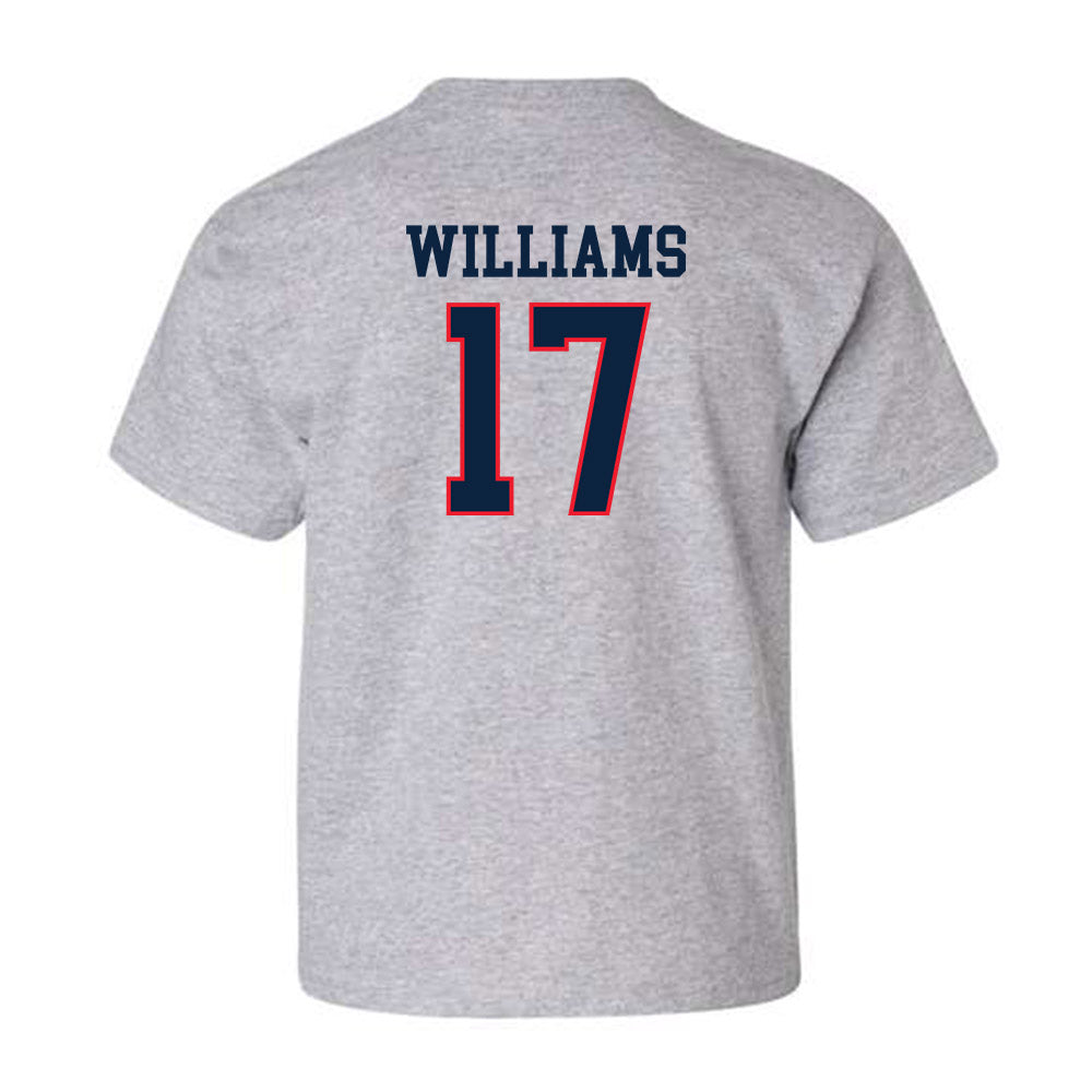 UConn - NCAA Football : Teddy Williams - Classic Shersey Youth T-Shirt