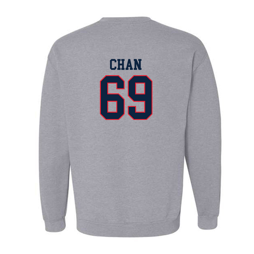 UConn - NCAA Football : Ty Chan - Classic Shersey Crewneck Sweatshirt-1
