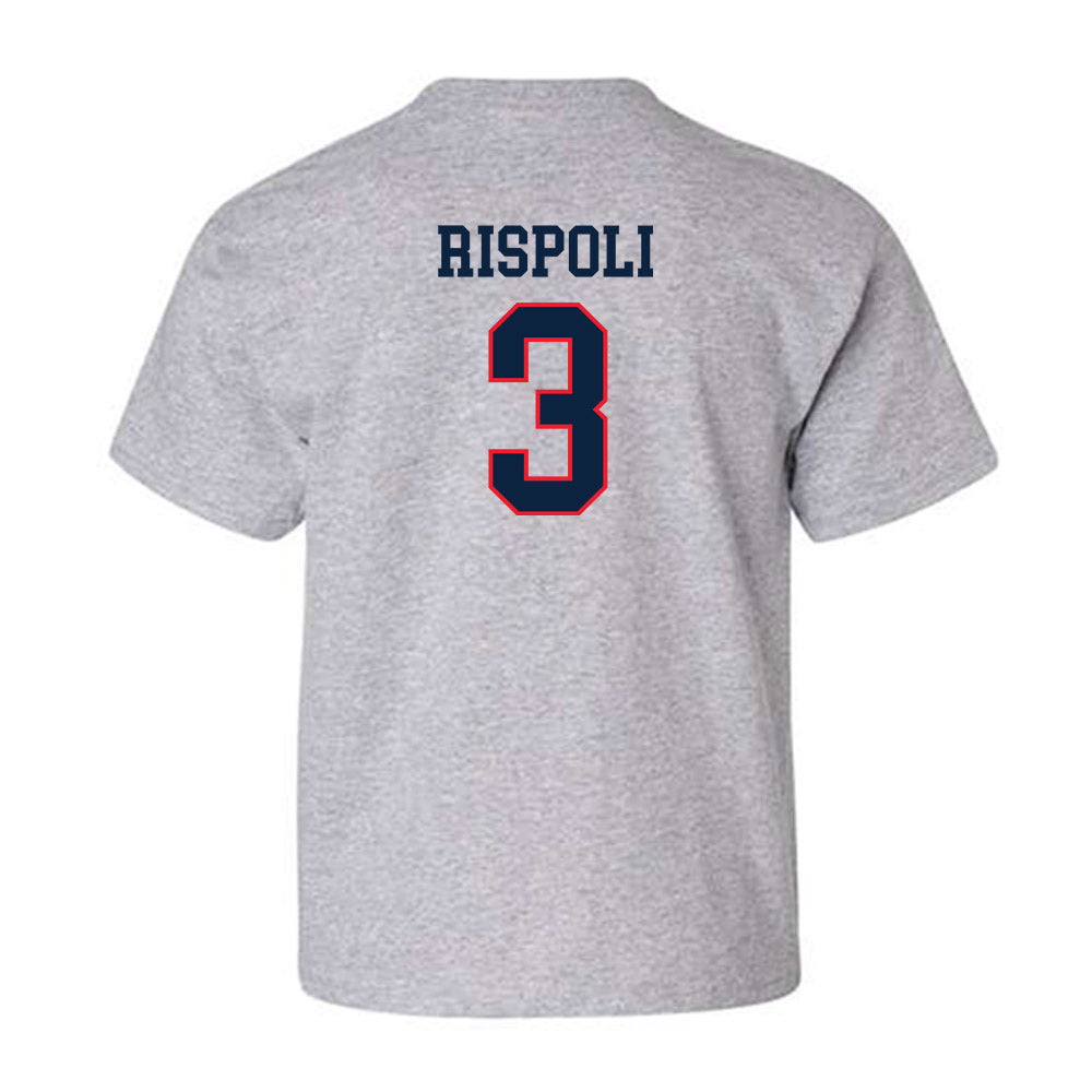 UConn - NCAA Baseball : Rob Rispoli - Classic Shersey Youth T-Shirt-1