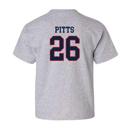 UConn - NCAA Baseball : Joe Pitts - Classic Shersey Youth T-Shirt-1