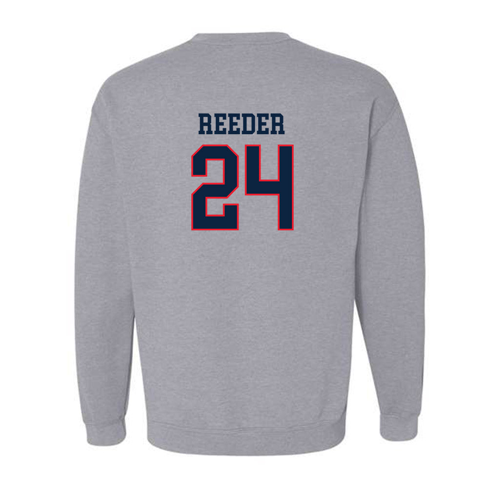 UConn - NCAA Football : Dashun Reeder - Classic Shersey Crewneck Sweatshirt-1