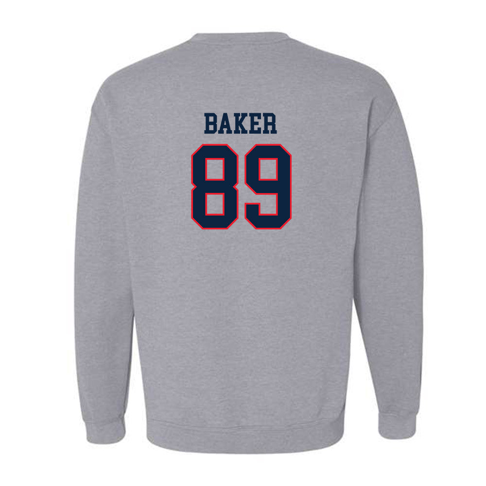 UConn - NCAA Football : Mike Baker - Classic Shersey Crewneck Sweatshirt-1