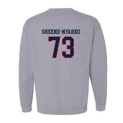 UConn - NCAA Football : Raphael Greene-Nyarko - Classic Shersey Crewneck Sweatshirt-1