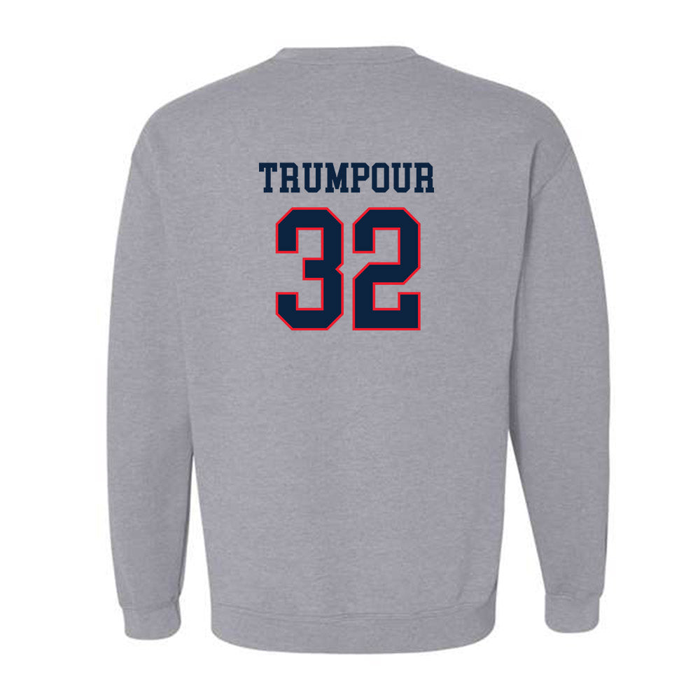 UConn - NCAA Baseball : Austin Trumpour - Classic Shersey Crewneck Sweatshirt-1