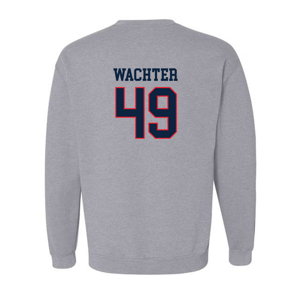UConn - NCAA Baseball : Nater Wachter - Classic Shersey Crewneck Sweatshirt-1