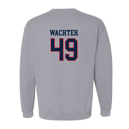 UConn - NCAA Baseball : Nater Wachter - Classic Shersey Crewneck Sweatshirt-1