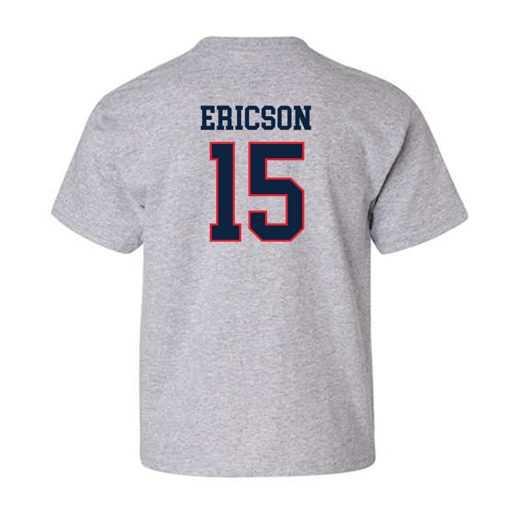 UConn - NCAA Baseball : Brady Ericson - Classic Shersey Youth T-Shirt-1
