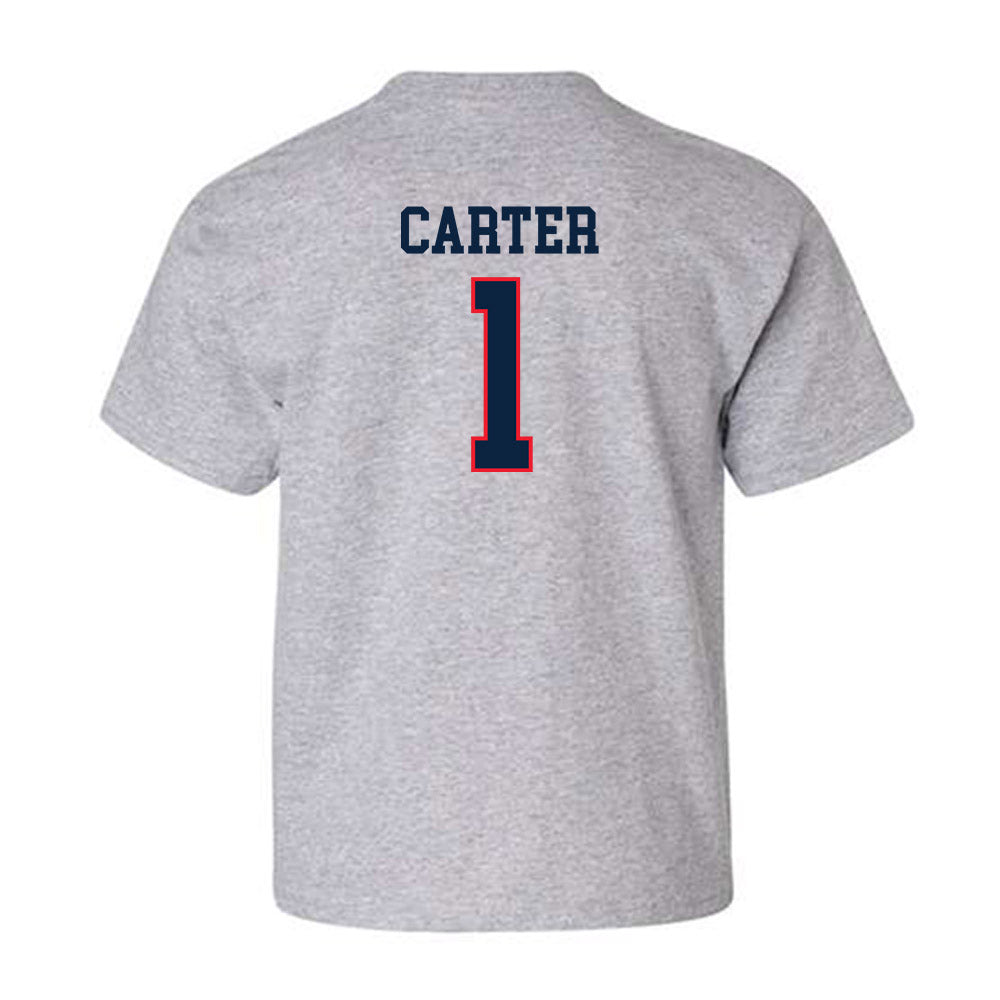 UConn - NCAA Men's Soccer : Adam Carter - Classic Shersey Youth T-Shirt-1