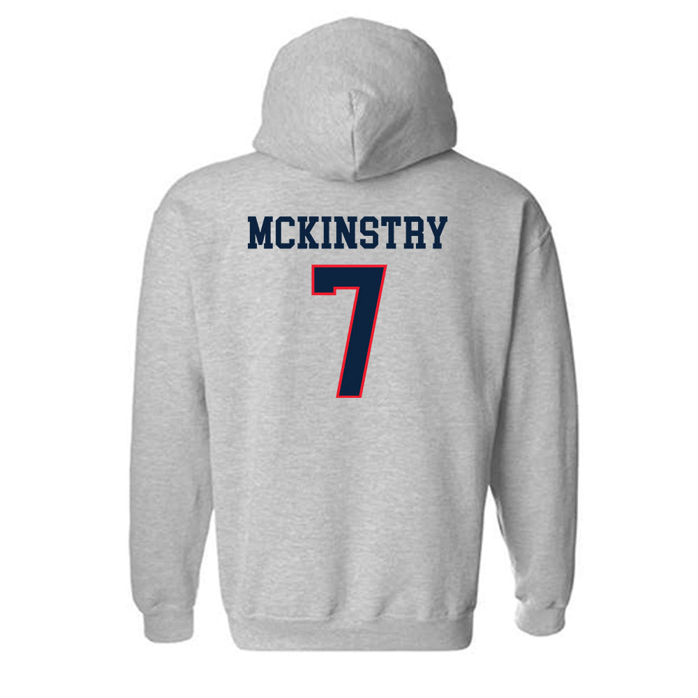 UConn - NCAA Football : Tyler McKinstry - Classic Shersey Hooded Sweatshirt-1