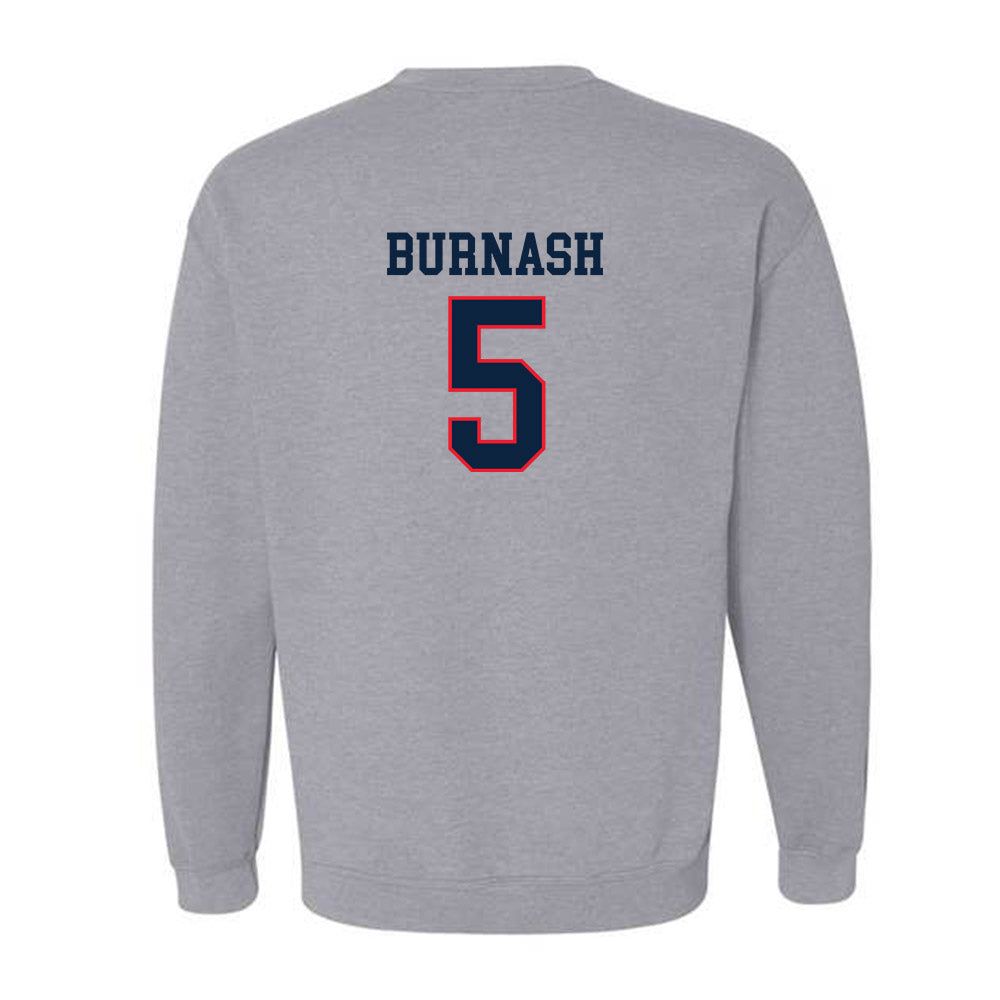 UConn - NCAA Women's Lacrosse : Karsyn Burnash - Classic Shersey Crewneck Sweatshirt-1