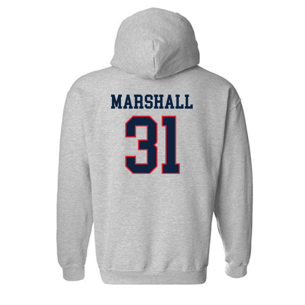 UConn - NCAA Baseball : Jackson Marshall - Classic Shersey Hooded Sweatshirt-1