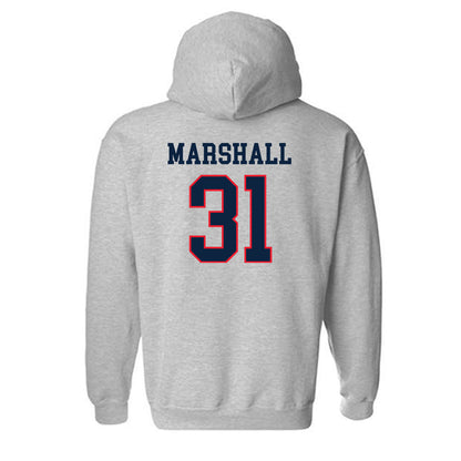UConn - NCAA Baseball : Jackson Marshall - Classic Shersey Hooded Sweatshirt-1