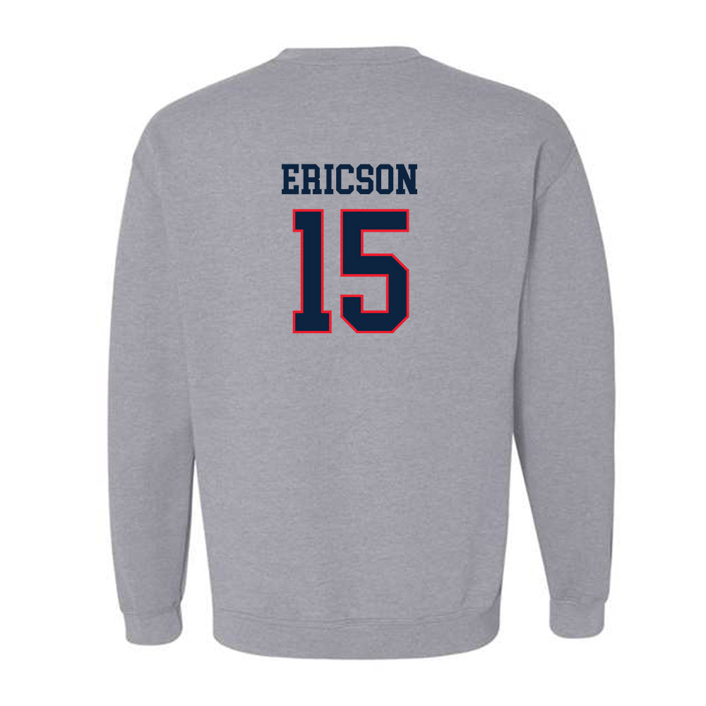 UConn - NCAA Baseball : Brady Ericson - Classic Shersey Crewneck Sweatshirt-1