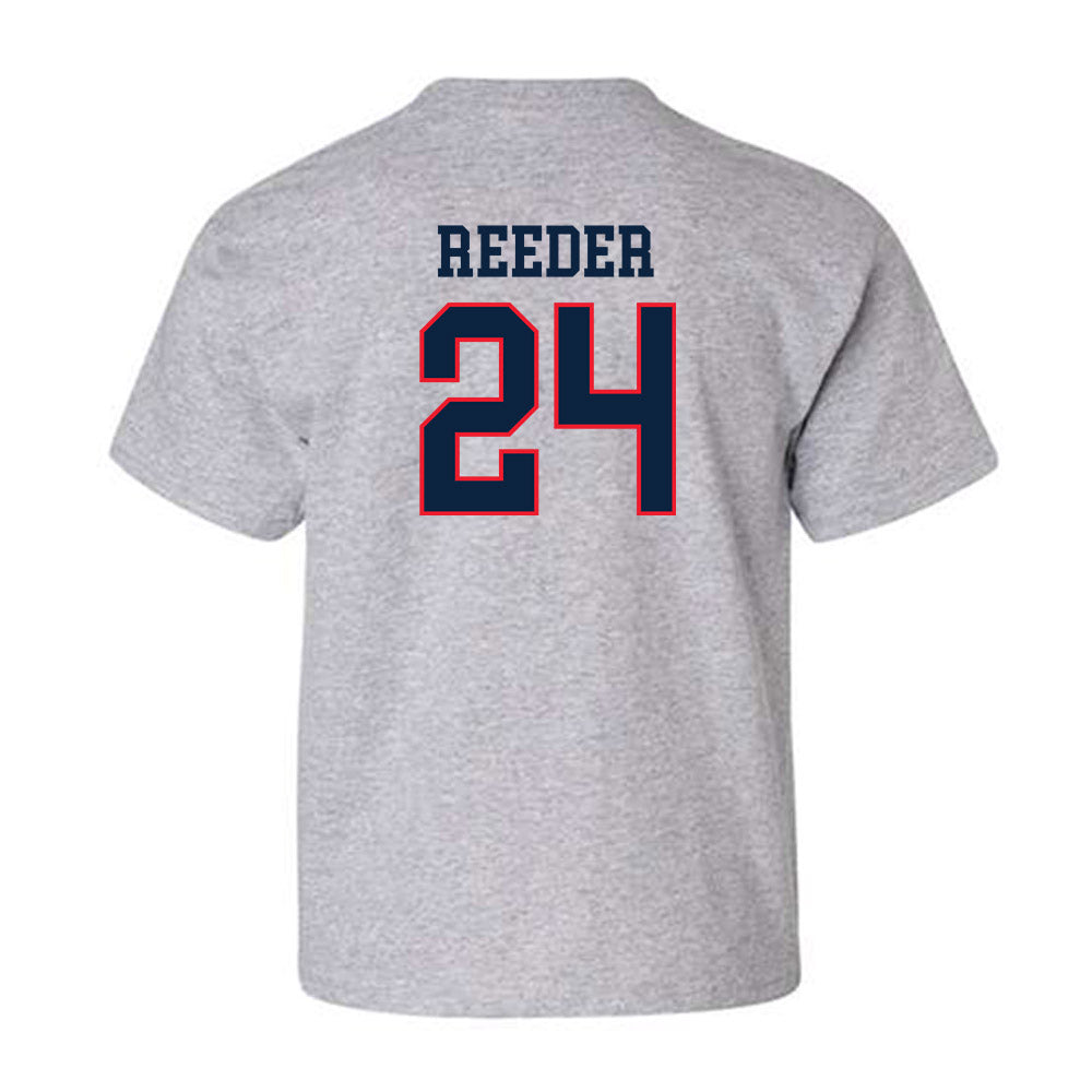 UConn - NCAA Football : Dashun Reeder - Classic Shersey Youth T-Shirt-1