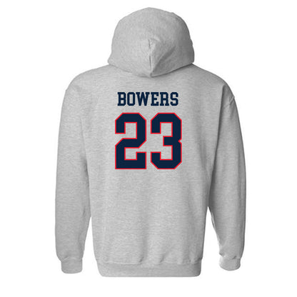 UConn - NCAA Football : Cyncir Bowers - Classic Shersey Hooded Sweatshirt-1