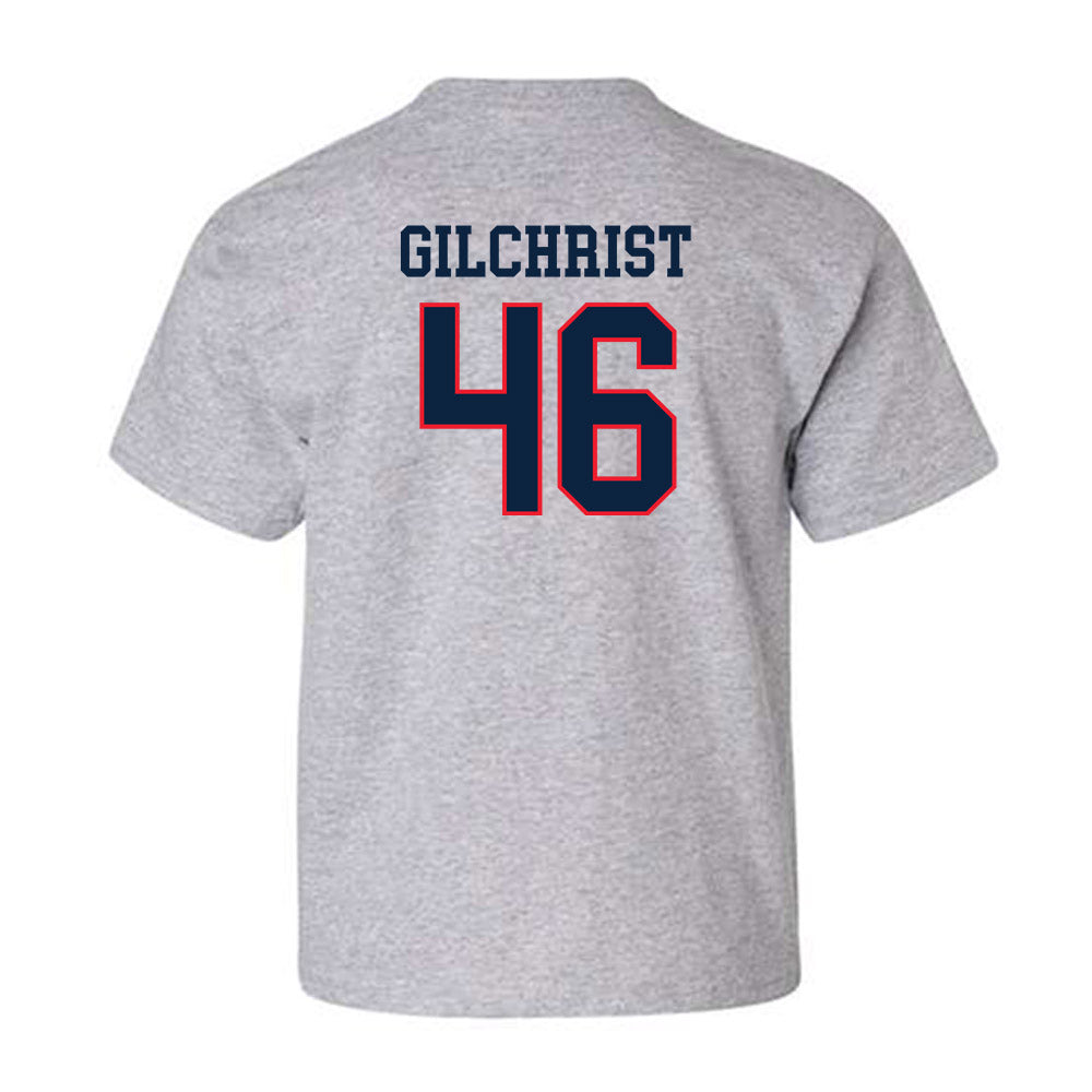 UConn - NCAA Baseball : Rob Gilchrist - Classic Shersey Youth T-Shirt-1