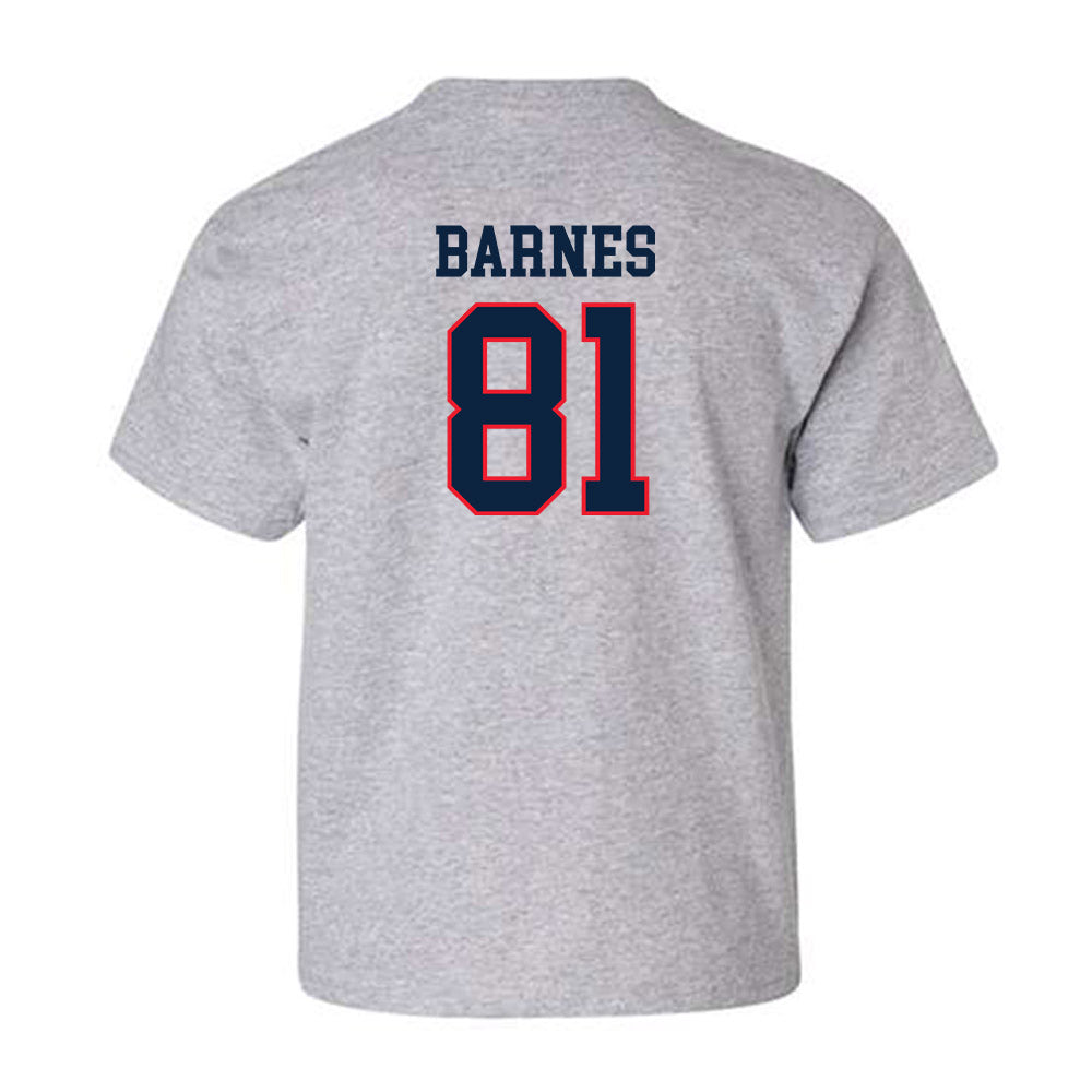 UConn - NCAA Football : Logan Barnes - Classic Shersey Youth T-Shirt-1
