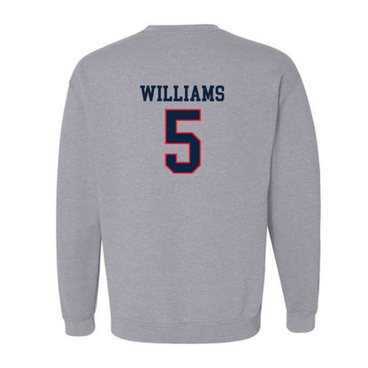 UConn - NCAA Football : Rickey Williams - Classic Shersey Crewneck Sweatshirt-1