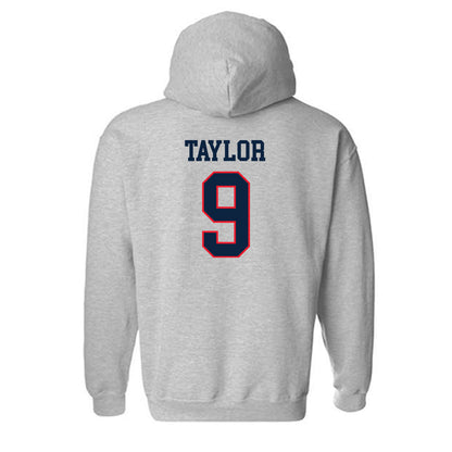 UConn - NCAA Baseball : Chase Taylor - Classic Shersey Hooded Sweatshirt-1