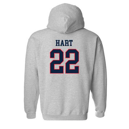 UConn - NCAA Football : Jaden Hart - Classic Shersey Hooded Sweatshirt-1