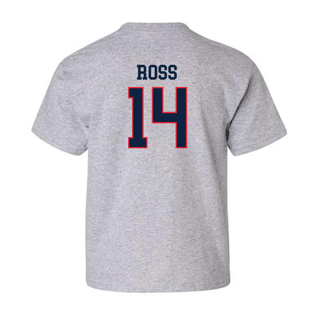 UConn - NCAA Football : Emanuel Ross - Classic Shersey Youth T-Shirt-1