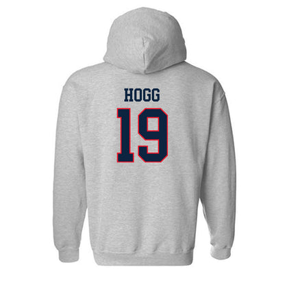 UConn - NCAA Football : Ethan Hogg - Classic Shersey Hooded Sweatshirt-1