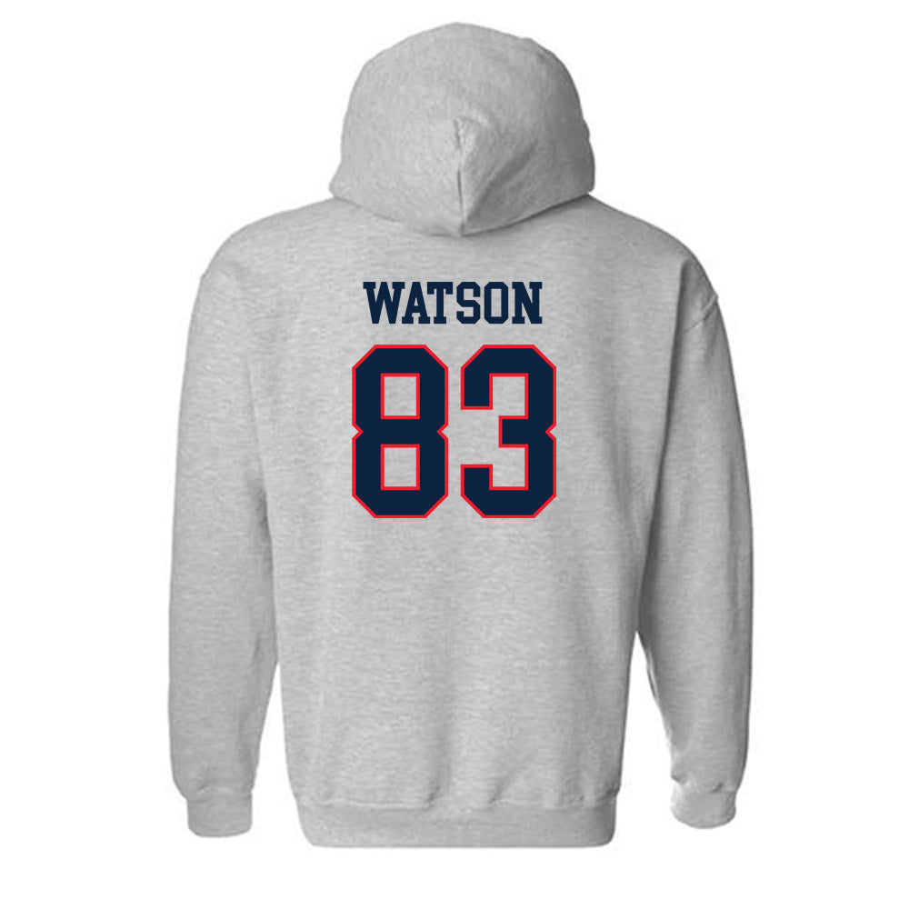 UConn - NCAA Football : Xavier Watson - Classic Shersey Hooded Sweatshirt-1