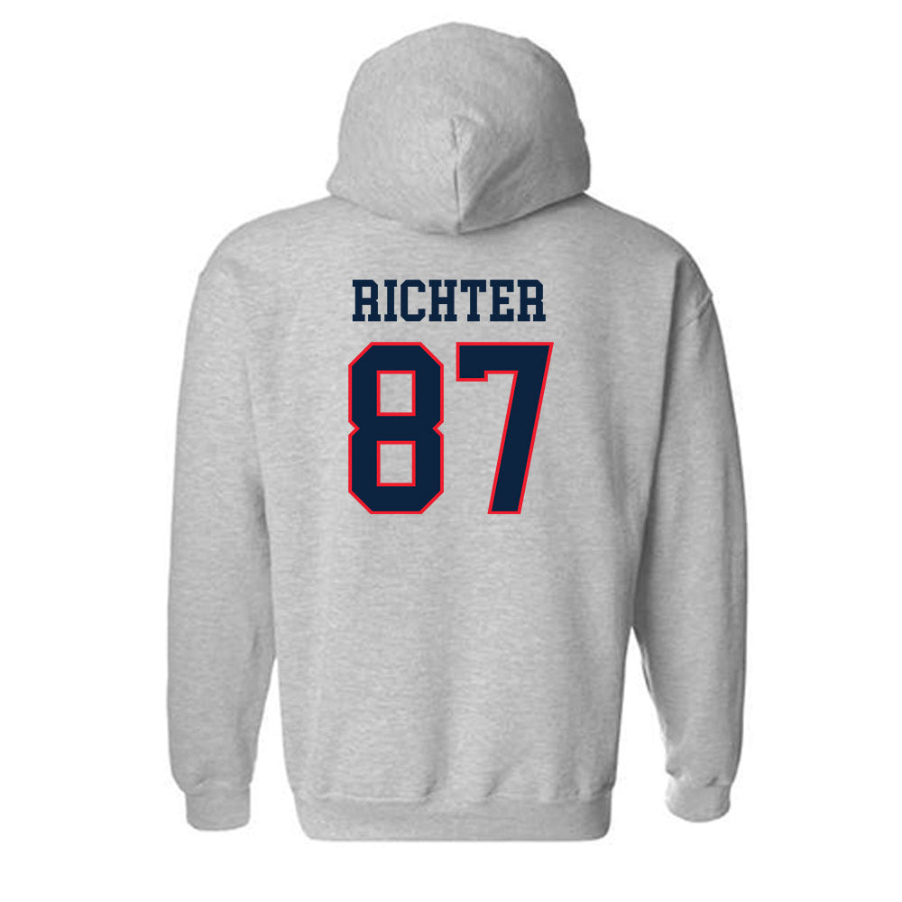 UConn - NCAA Football : Clemens Richter - Classic Shersey Hooded Sweatshirt-1