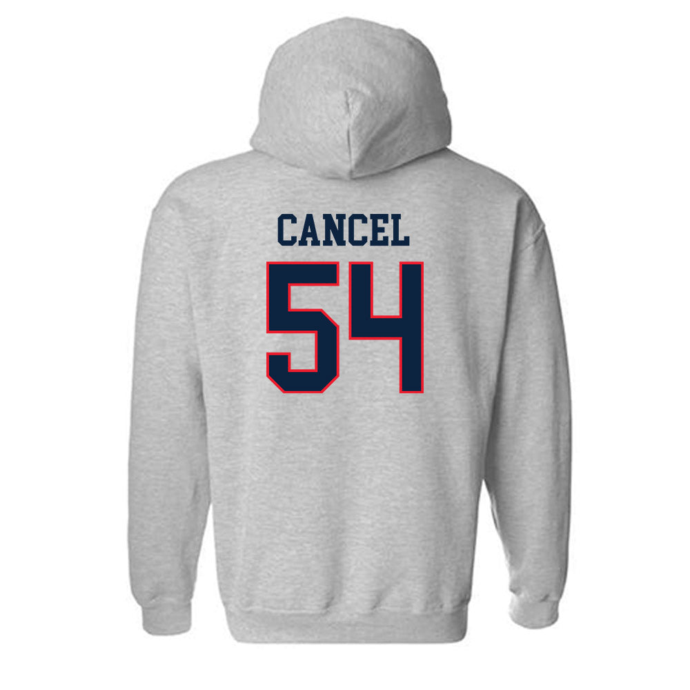 UConn - NCAA Baseball : Chris Cancel - Classic Shersey Hooded Sweatshirt-1