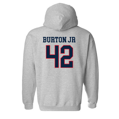 UConn - NCAA Football : Michael Burton Jr - Classic Shersey Hooded Sweatshirt-1