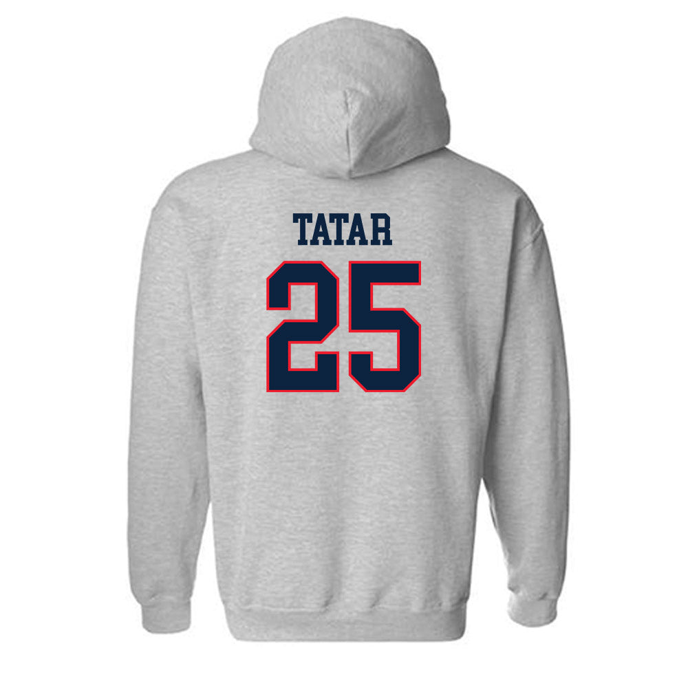 UConn - NCAA Baseball : Ryan Tatar - Classic Shersey Hooded Sweatshirt-1