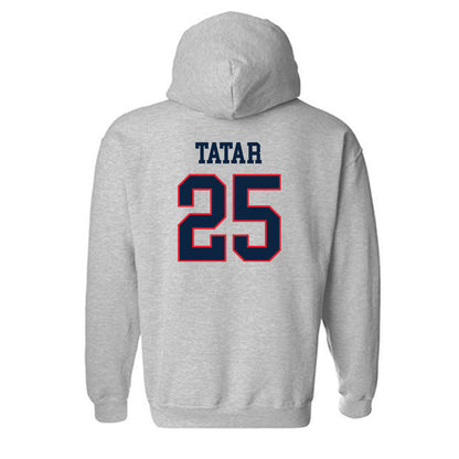 UConn - NCAA Baseball : Ryan Tatar - Classic Shersey Hooded Sweatshirt-1