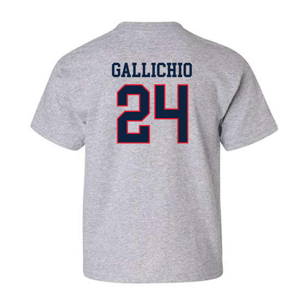 UConn - NCAA Men's Lacrosse : Eric Gallichio - Classic Shersey Youth T-Shirt-1