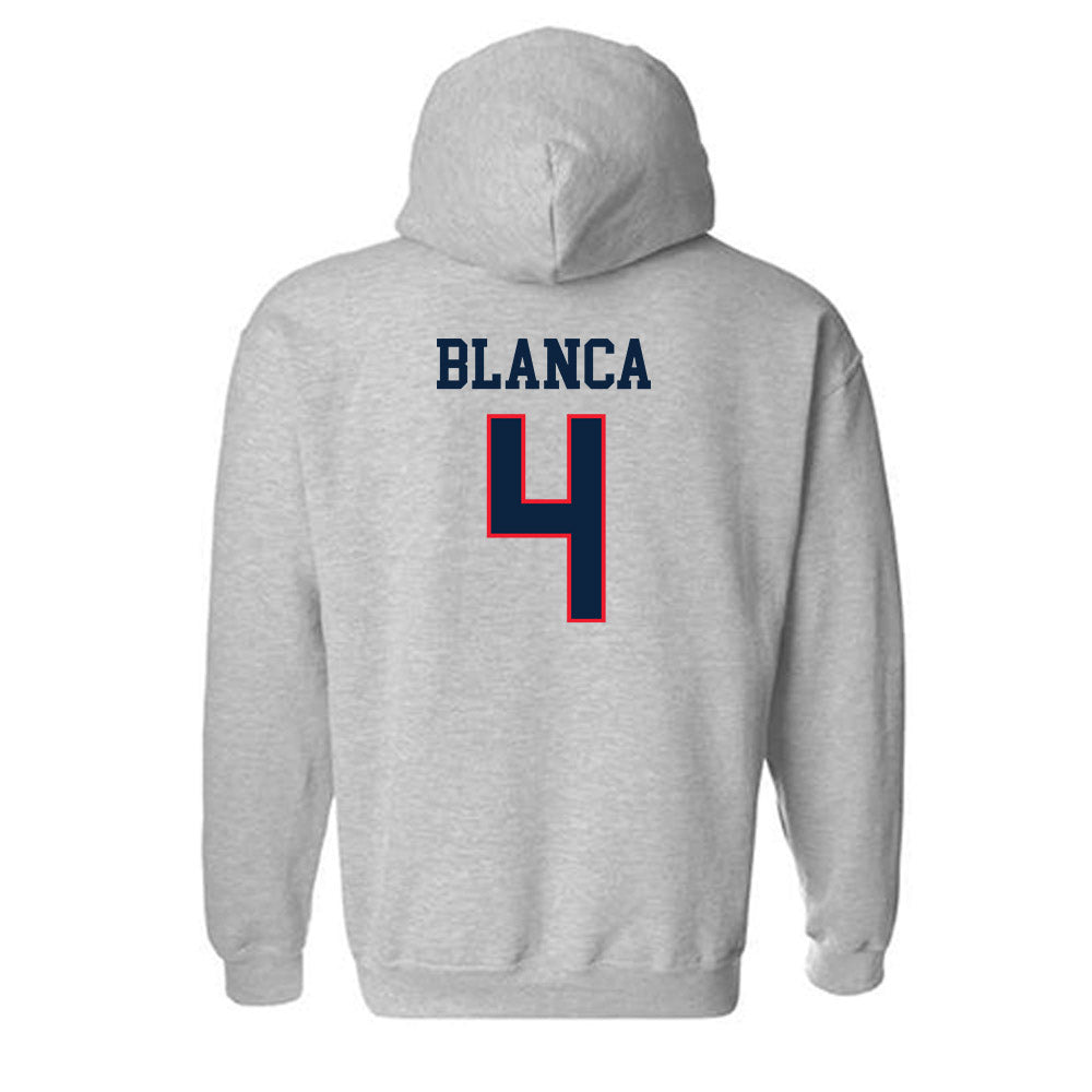 UConn - NCAA Women's Basketball : Quinonez Blanca - Classic Shersey Hooded Sweatshirt-1