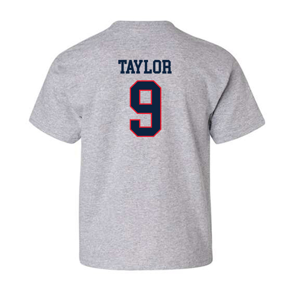UConn - NCAA Baseball : Chase Taylor - Classic Shersey Youth T-Shirt-1