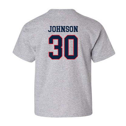UConn - NCAA Football : Charles Johnson - Classic Shersey Youth T-Shirt-1