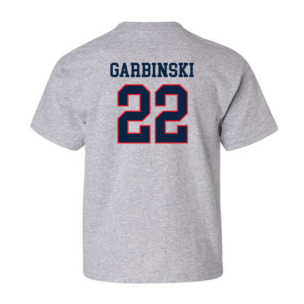 UConn - NCAA Baseball : Garret Garbinski - Classic Shersey Youth T-Shirt-1