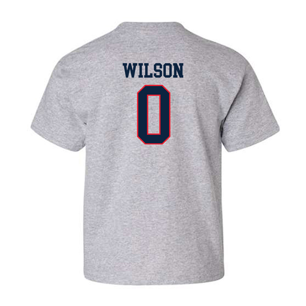 UConn - NCAA Football : Flash Wilson - Classic Shersey Youth T-Shirt-1