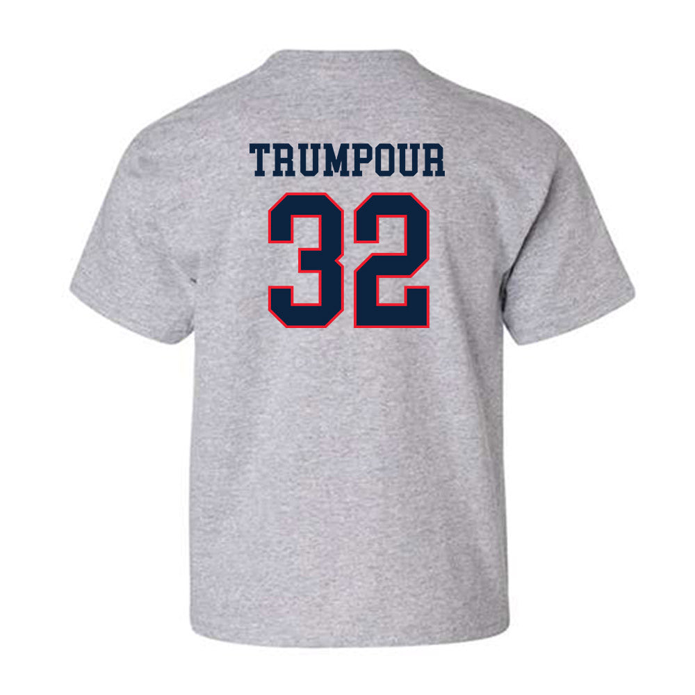 UConn - NCAA Baseball : Austin Trumpour - Classic Shersey Youth T-Shirt-1
