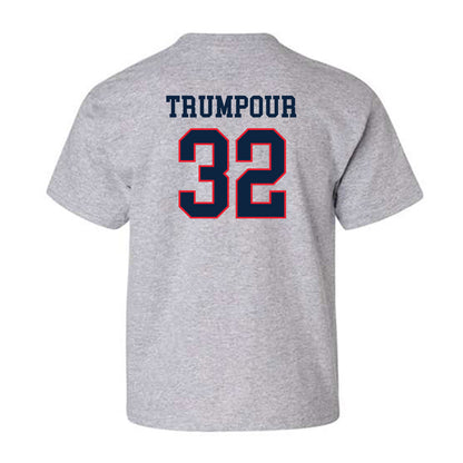 UConn - NCAA Baseball : Austin Trumpour - Classic Shersey Youth T-Shirt-1