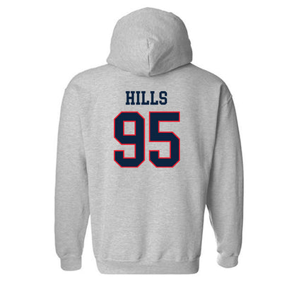 UConn - NCAA Football : Melvin Hills - Classic Shersey Hooded Sweatshirt-1