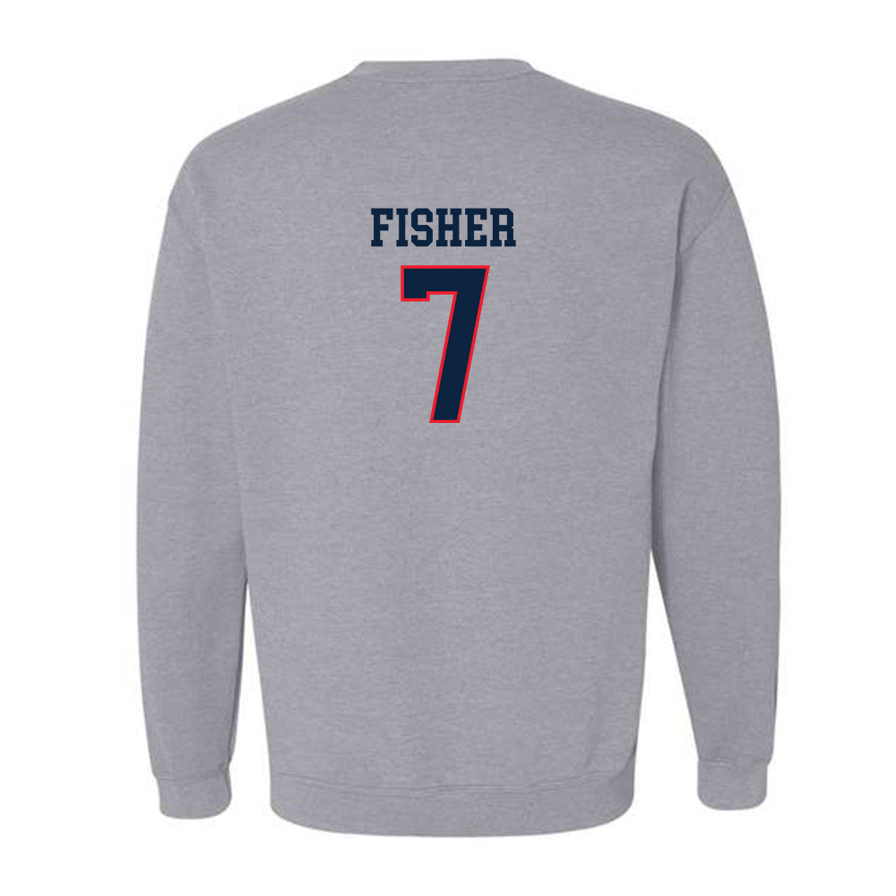 UConn - NCAA Women's Basketball : Kelis Fisher - Classic Shersey Crewneck Sweatshirt-1