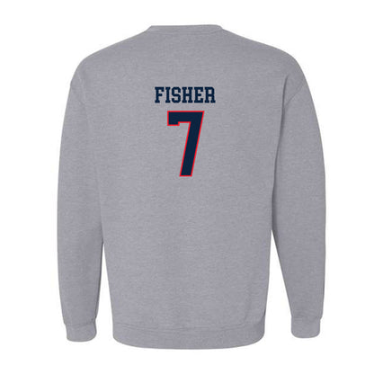 UConn - NCAA Women's Basketball : Kelis Fisher - Classic Shersey Crewneck Sweatshirt-1