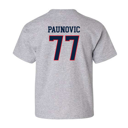 UConn - NCAA Men's Basketball : Uros Paunovic - Classic Shersey Youth T-Shirt-1