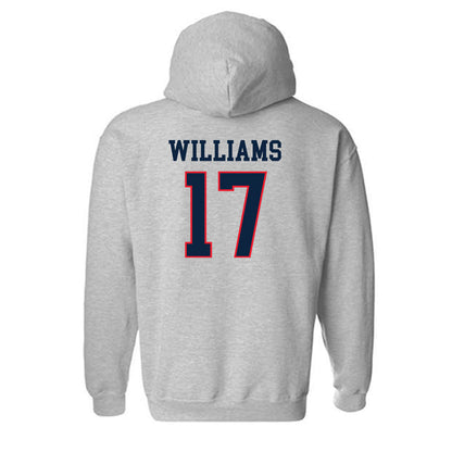 UConn - NCAA Football : Teddy Williams - Classic Shersey Hooded Sweatshirt