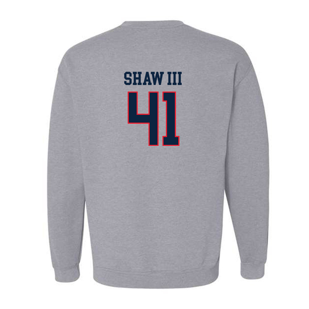UConn - NCAA Baseball : Gregory Shaw III - Classic Shersey Crewneck Sweatshirt-1