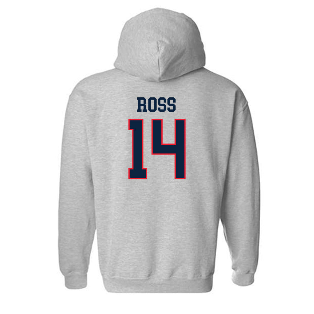 UConn - NCAA Football : Emanuel Ross - Classic Shersey Hooded Sweatshirt-1