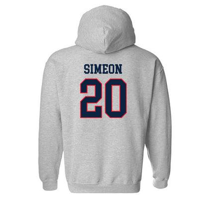 UConn - NCAA Football : Shawn Simeon - Classic Shersey Hooded Sweatshirt-1
