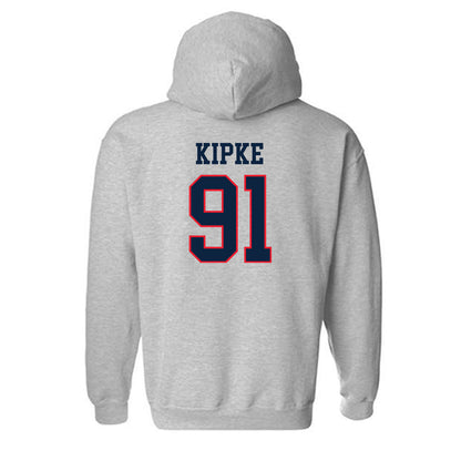 UConn - NCAA Football : Mateo Kipke - Classic Shersey Hooded Sweatshirt-1